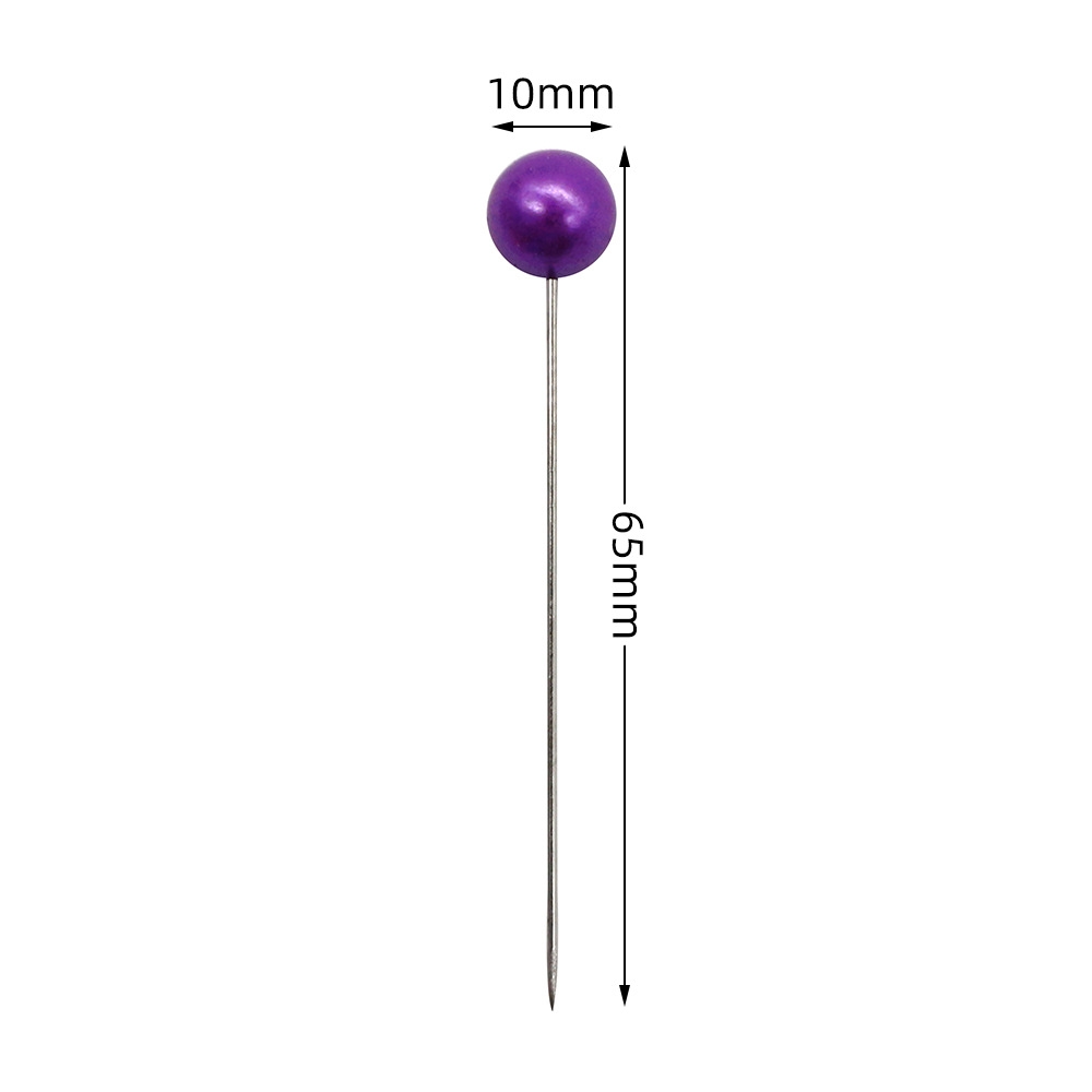 白色透明钻石型定位针 花艺大头针 固定针 婚礼花束定型针