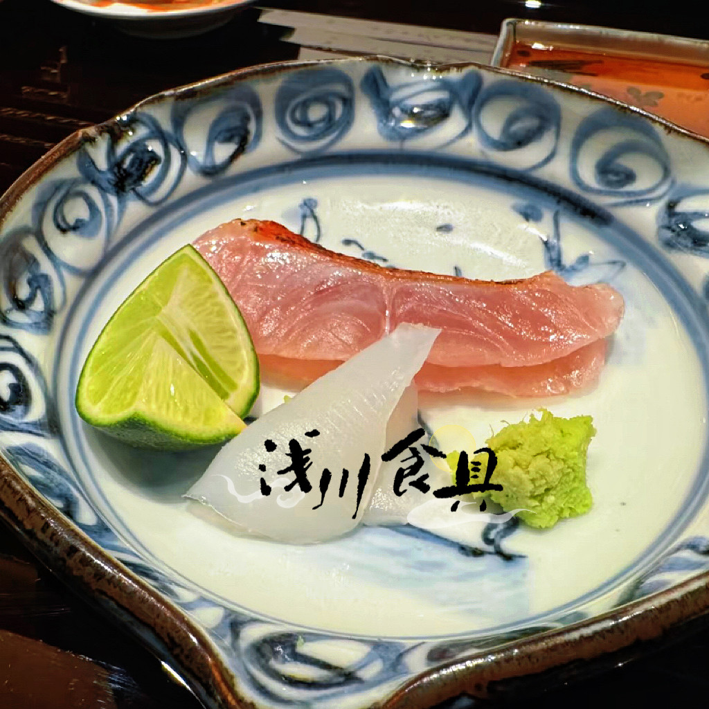 日本怀石会席板前料理陶瓷餐具小吃前菜碟刺身拼盘甜品碗多用盘子