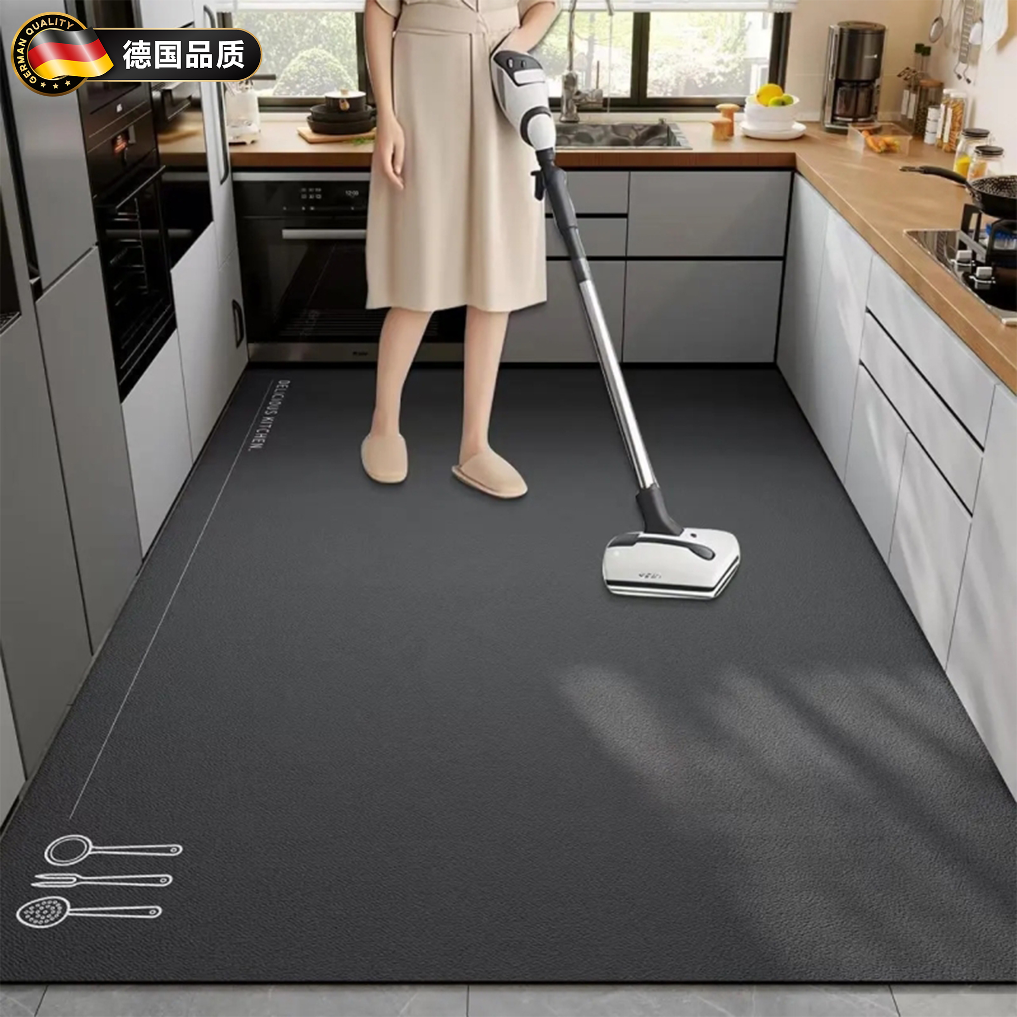 德国硅藻泥地垫防水免洗门口耐脏