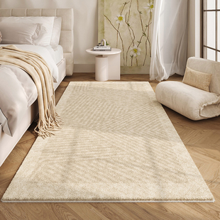 德国新款轻奢卧室床边地毯客厅床前防滑脚垫沙发床头加厚保暖地垫