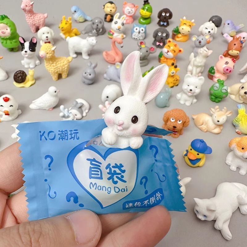 盲袋小礼物小学生奖励小礼品动物盲盒幼儿园儿童玩具手工分享全班