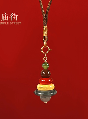 【庙街珠宝】彩色糖果多宝项链（多样性发一）