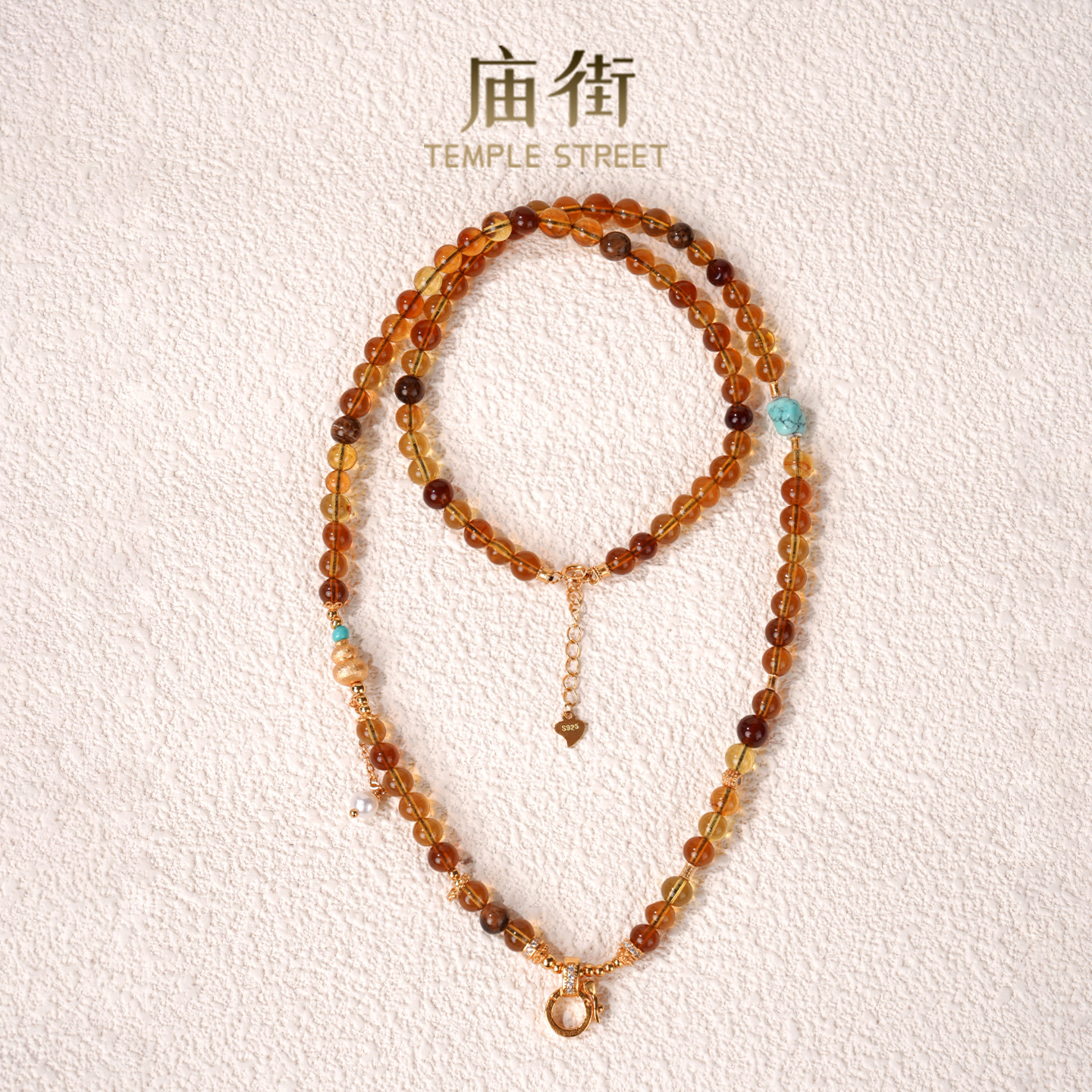 庙街珠宝多宝DIY琥珀项链（多样性发一）