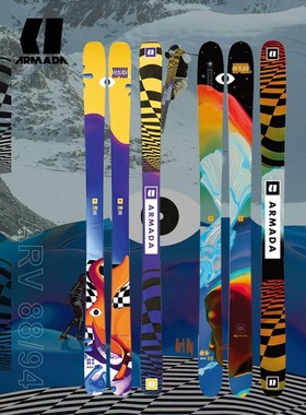 23-24 ARMADA新品中级进阶高级公园双板自由式滑雪板ARV88/ARV 94