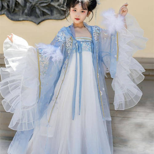 女童2025新款古风超仙气汉服
