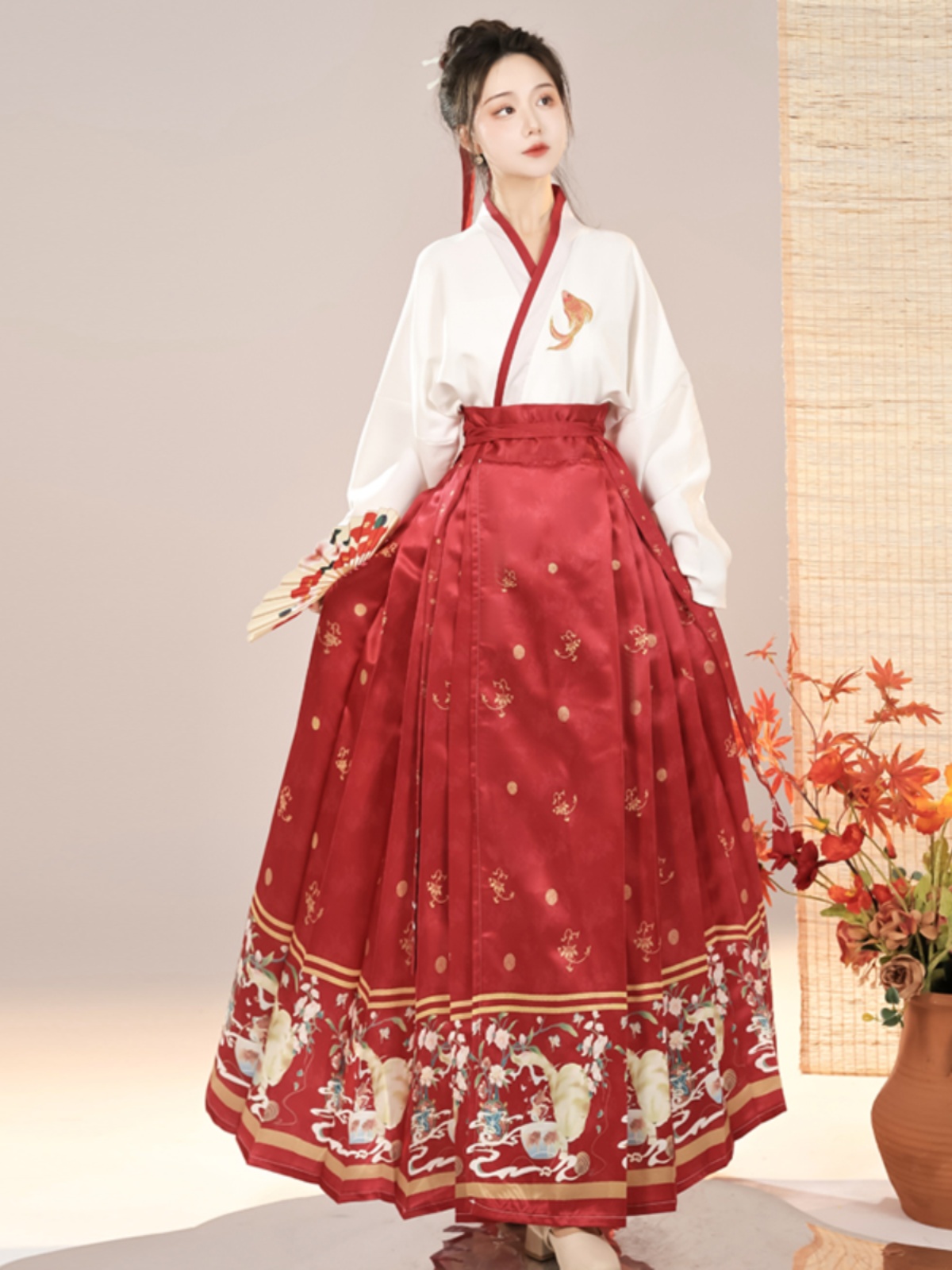 成人汉服马面裙马面裙