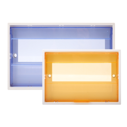 PZ30配电箱塑料面板盖板10/12/15/18/20回路防尘遮挡翻盖通用盖子