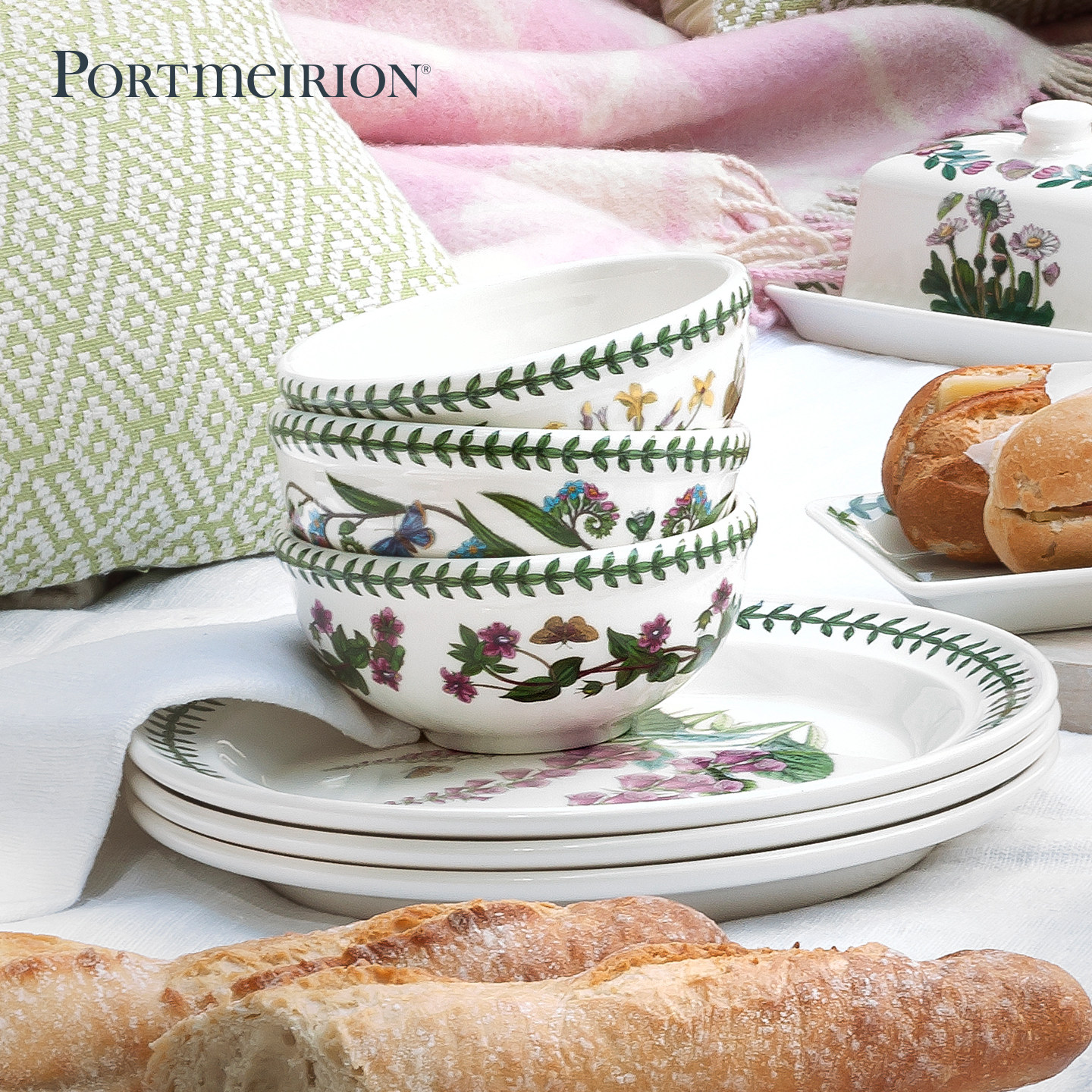 Portmeirion波特美林英国进口餐碗碟套装家用厨房餐厅简约餐具礼,餐饮具,碗,淘宝优惠券,粉丝福利购,淘宝优惠卷