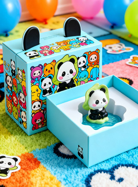 可爱熊猫毛绒挂件钥匙扣包包公仔装饰摆件卡通萌系