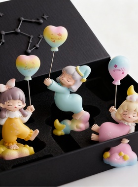 毛线钩织床头摇铃哄睡材料包