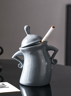 现代简约家用客厅茶几卧室烟灰缸