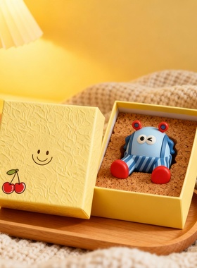 创意可爱软陶小熊家居摆件礼盒