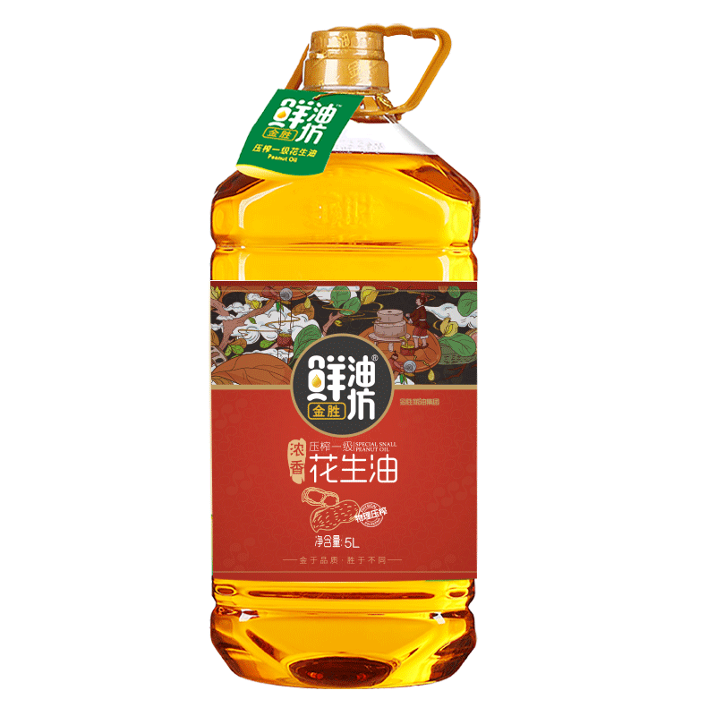 桶装临沂莒南县金胜花生油