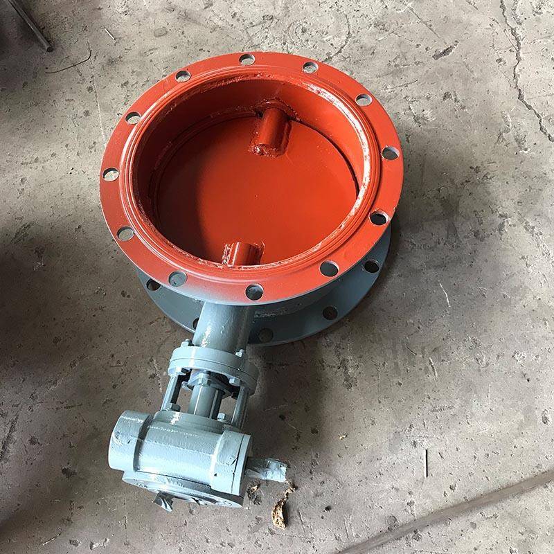 手动烟气管道风门手动风量调节阀门手动圆形风门烟道挡板阀