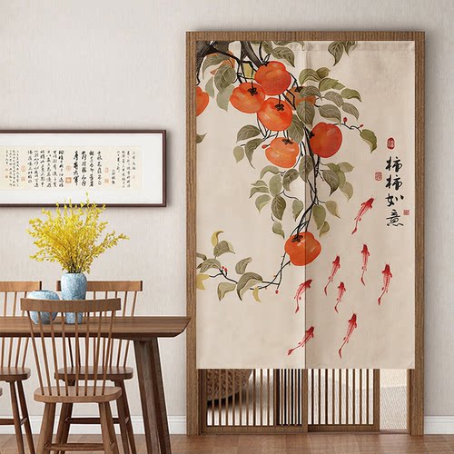 新款门帘隔断帘卧室半帘