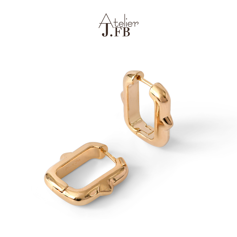 明星同款耳环JFB中性简约情侣款