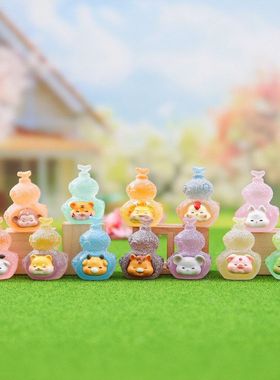 手办生肖福禄糖果可爱装饰品小款