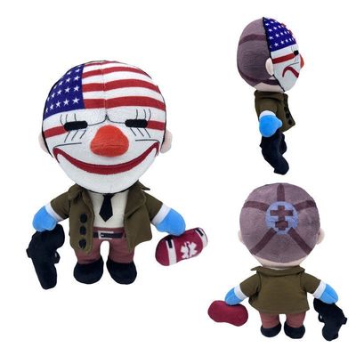 3 游戏 pl3周边u新品 sh日玩偶毛绒毛绒玩具Payday  收获公仔跨境