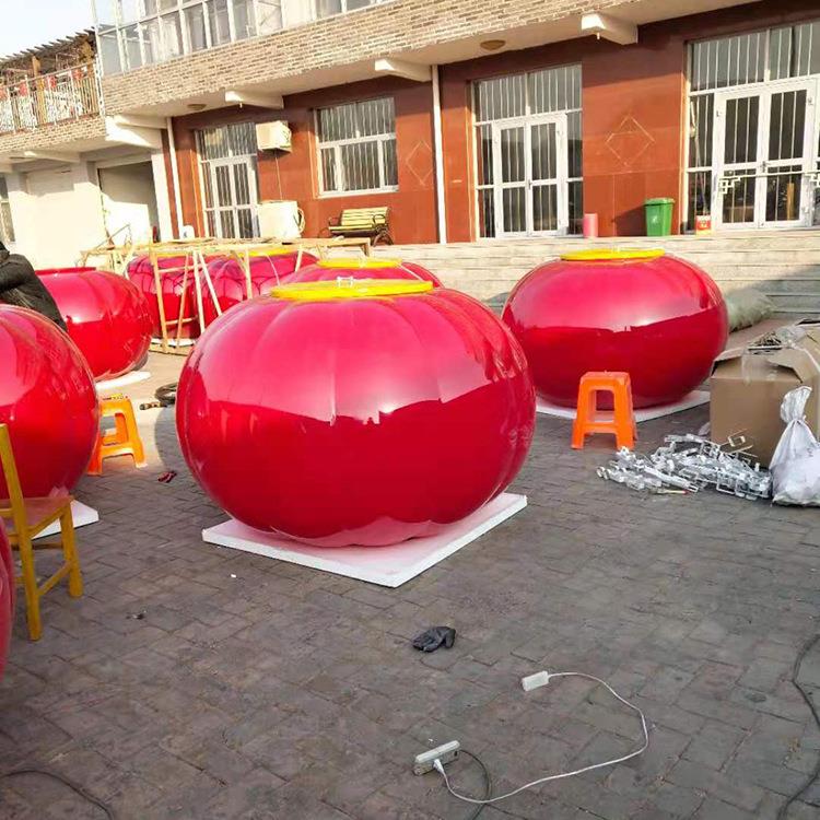 led亚克力灯笼户外市政工程景观亮化灯节庆灯笼装饰