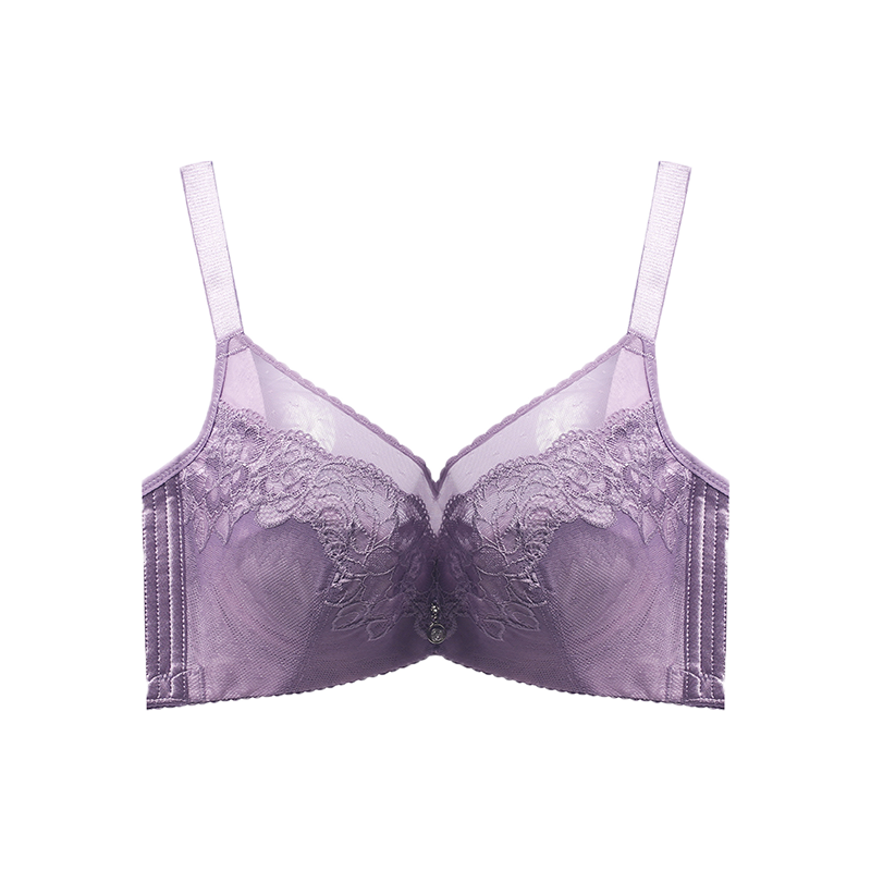 Rephresh/瑞法斯超薄款兔耳朵内衣女大胸显小软钢圈文胸夏季5660