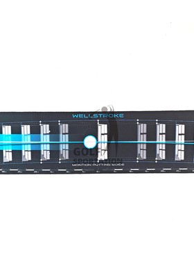 WellStroke杆头轨迹垫直观推杆路径练习器室内室外果岭厚PU防雨水