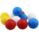 高尔夫空心球儿童玩具高尔夫球室内练习球庭院轻弹中空塑胶训练球