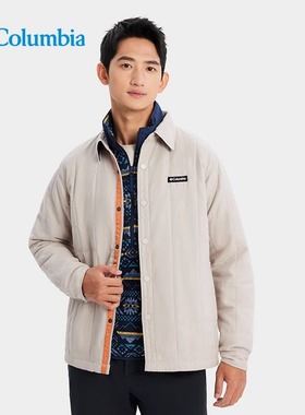Columbia哥伦比亚男秋冬户外保暖防风加厚夹棉时尚休闲外套AE4571