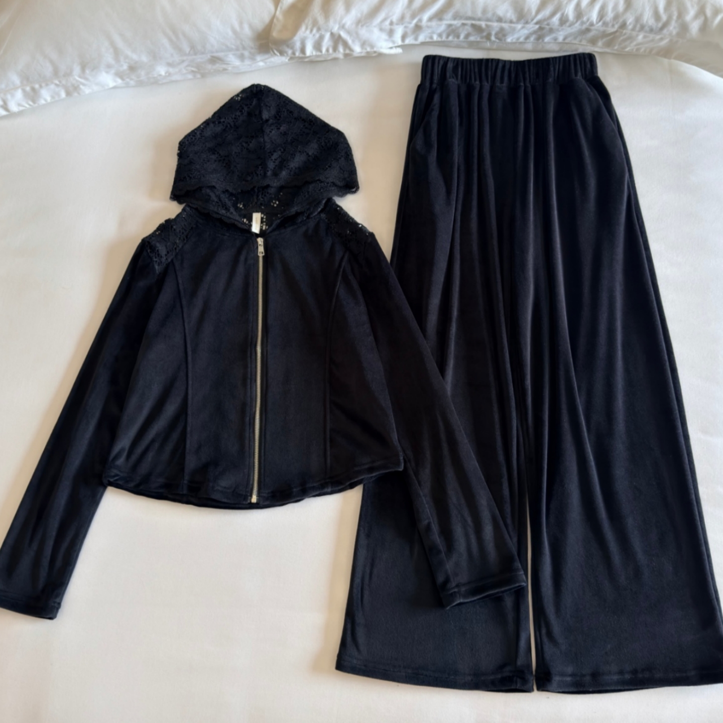 软绵绵睡衣女春秋冬海岛绒家居服