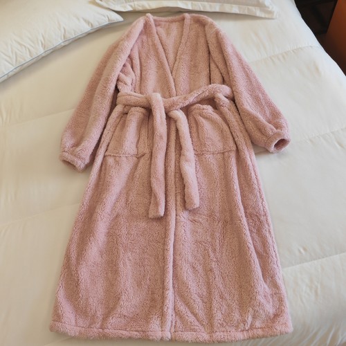 珊瑚绒睡袍女秋冬加厚软绵绵睡衣