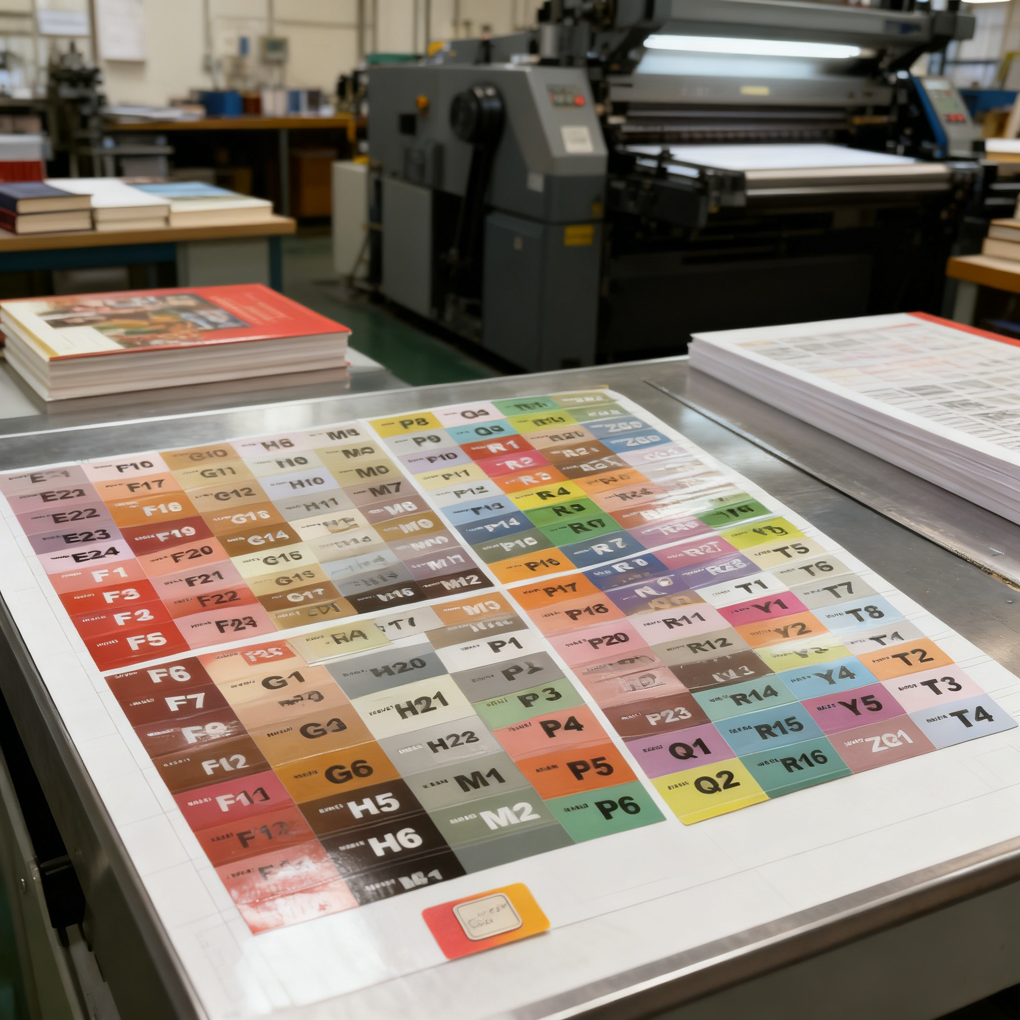 拼豆色号贴 221 色 mard 小舞四叶草百塑 72/144 色色卡贴纸