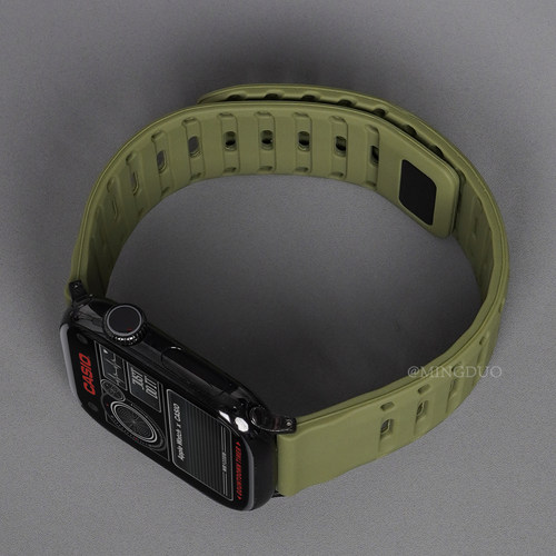 鸣铎新款适用S10苹果S11男手表带