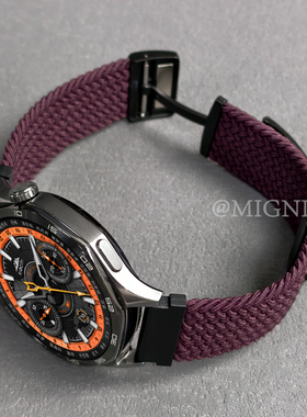 适用小米watchS4表带watchS4sport手表编织尼龙S3磁吸扣s21Pro运动color2智能GT4男女款华米AmazfitGTR43腕带