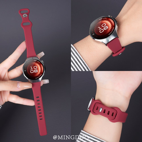 适用华为watch5硅胶表带