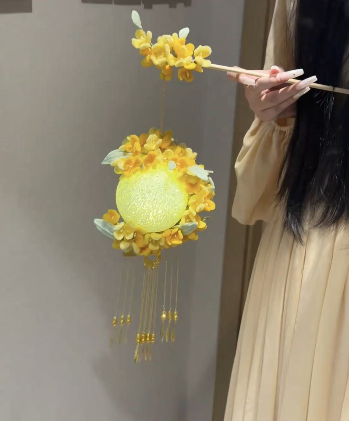 手工diy手提灯笼材料包儿童手灯笼