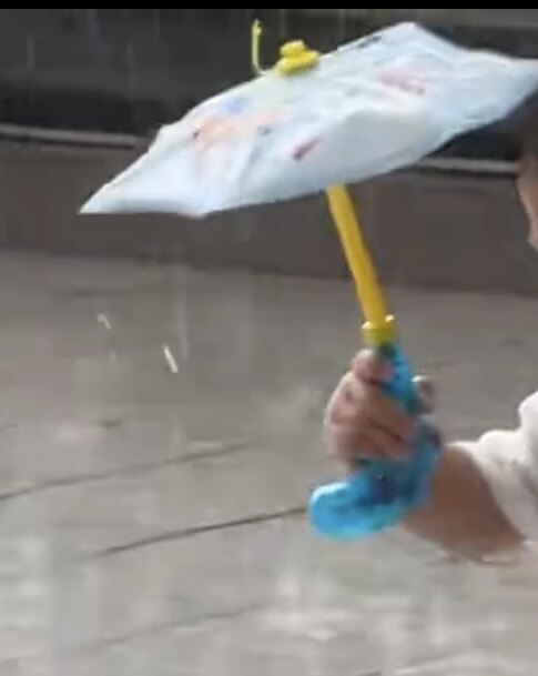 儿童雨伞水枪玩具夏季创意男女孩户外喷水呲水打水仗道具整蛊神器