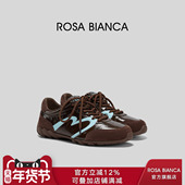Bianca舒适平底德训鞋 阿甘鞋 2025春季 Rosa 新款 时尚 休闲运动鞋