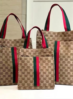 时尚外出手提袋女包上班族通勤手拎A4资料袋带饭包饭盒袋买菜包袋