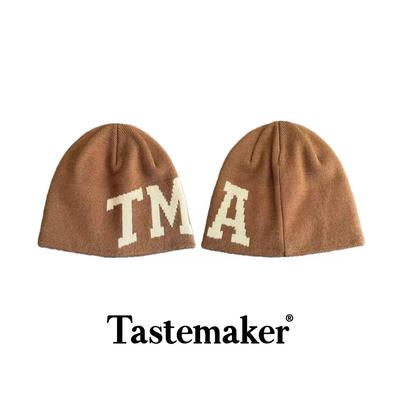 秋冬冷帽TMA毛线帽保暖潮流百搭