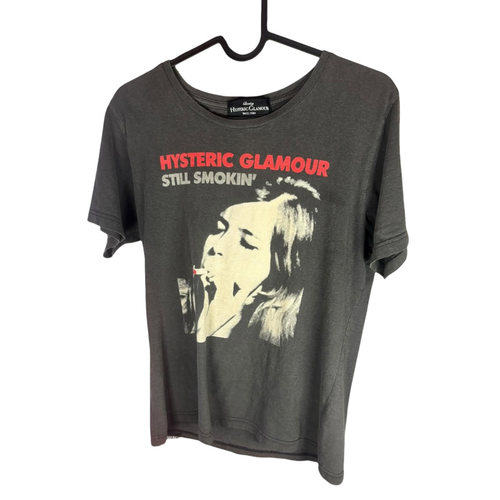 Hysteric Glamour 歇斯底里 视觉系 稀有吸烟女郎 印花短袖T恤