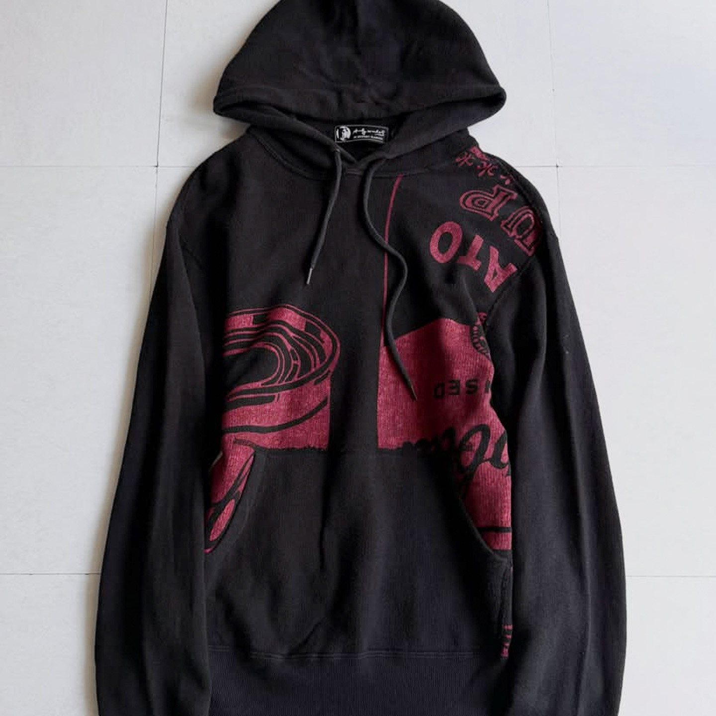 hysteric glamour 歇斯底里 连帽卫衣 印花图案 男女同款图片