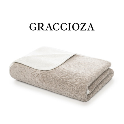 BICOLORE双色毛巾GRACCIOZA格傲雅超长绒棉GIZA浴巾双面进口