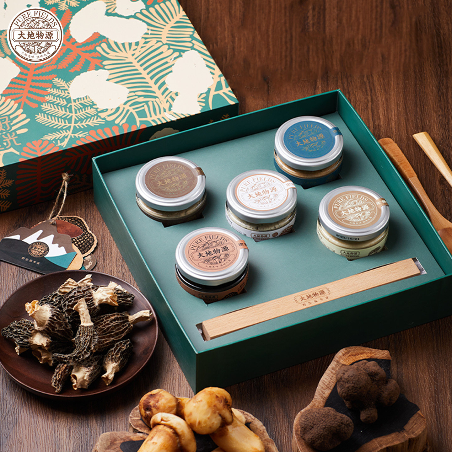 大地物源菌子之交伴手礼盒牛肝菌白酱/黑松露酱/羊肚菌/松茸酱,粮油调味/速食/干货/烘焙,酱类调料,淘宝优惠券,粉丝福利购,淘宝优惠卷