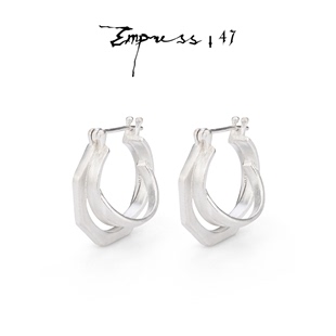 Empress472024春夏AROUND系列环绕耳环 原创设计925银耳饰男女