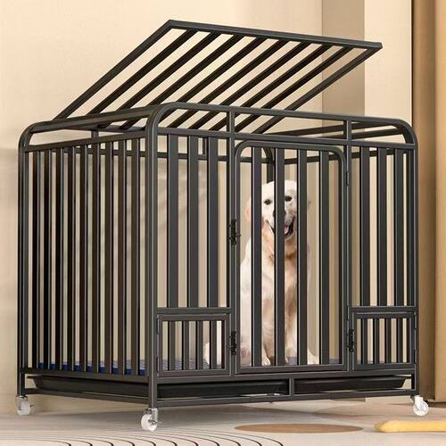 狗笼子大型犬中带厕所家