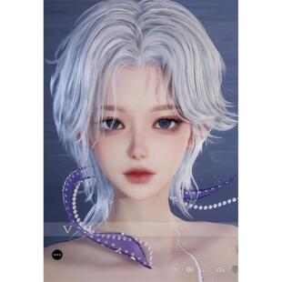 帅帅汐 诛仙世界捏脸 V酱 VINMKIN 灵汐成女 职业不通用