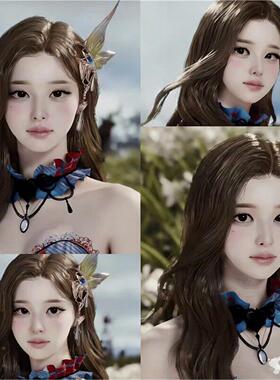 SSo韩系 没体型 AION2 永恒之塔2捏脸女 台服韩服魔族天族通用