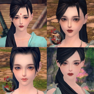 剑3网三缘起怀旧服成女捏脸数据剑三女神温柔纯欲御姐纯阳 可新建