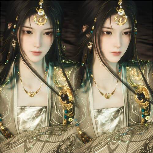 张婉仪 KAAN knna 燕云十六声捏脸女 端游手游通用