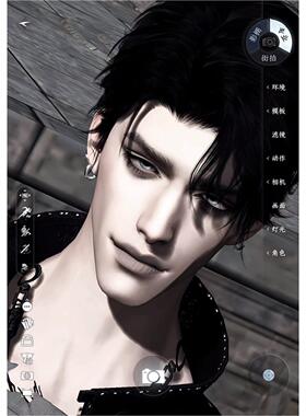 发2 小小歪果仁 萌脸烧 溺死苦痛 逆水寒手游捏脸男通用