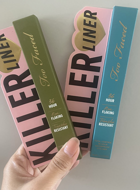 加拿大现货Too Faced眼线笔1.2g 36小时持久 孔雀蓝抹茶绿色 包邮